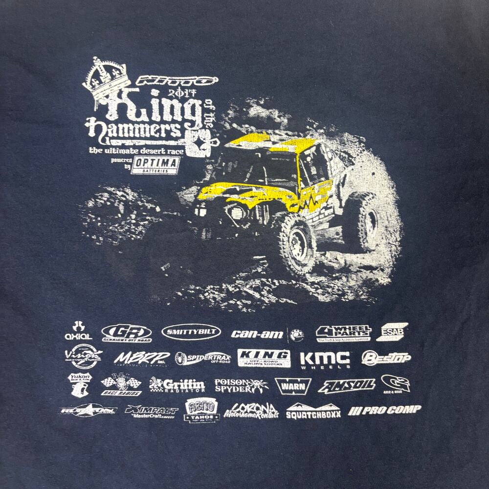 y2k style Off road racing affliction emo grunge skater style tshirt XL indie - Picture 3 of 8
